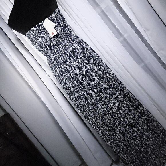 One Clothing Black/White Strapless Dress Size Small (NWT) - Picture 5 of 7